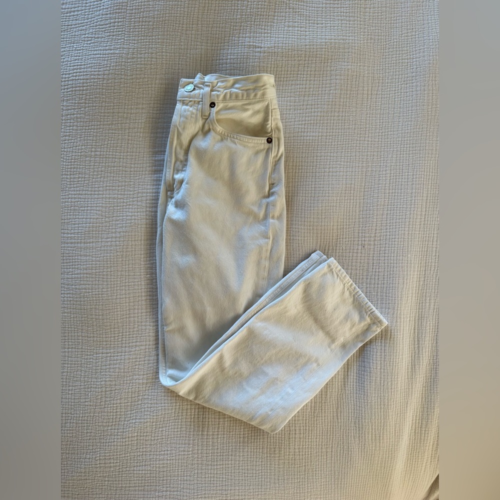Agolde white jeans size 23